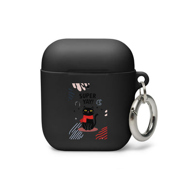 Cute Cat EarPod Case – Protective AirPods Cover for Cat Lovers