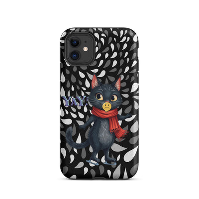 Playful Black Cat iPhone® Tough Case – Yay Style